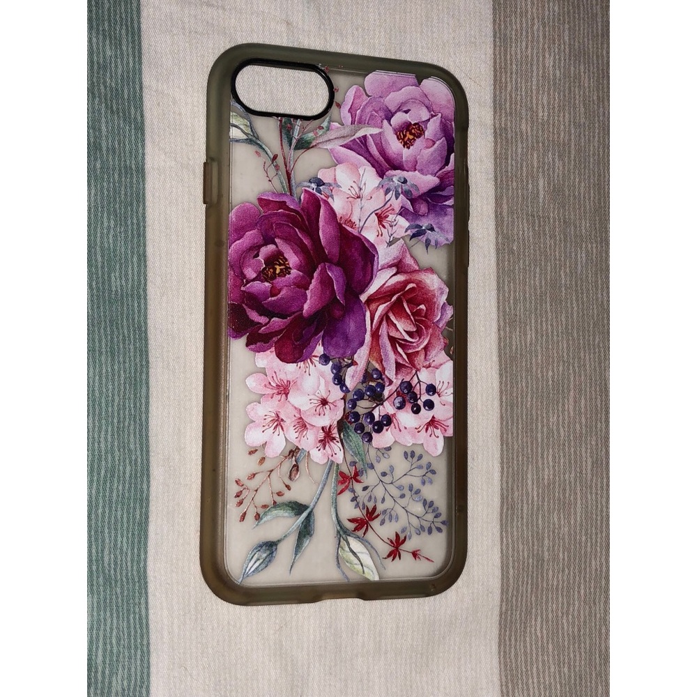 iPhone 7 Casetify case in Purple Peony